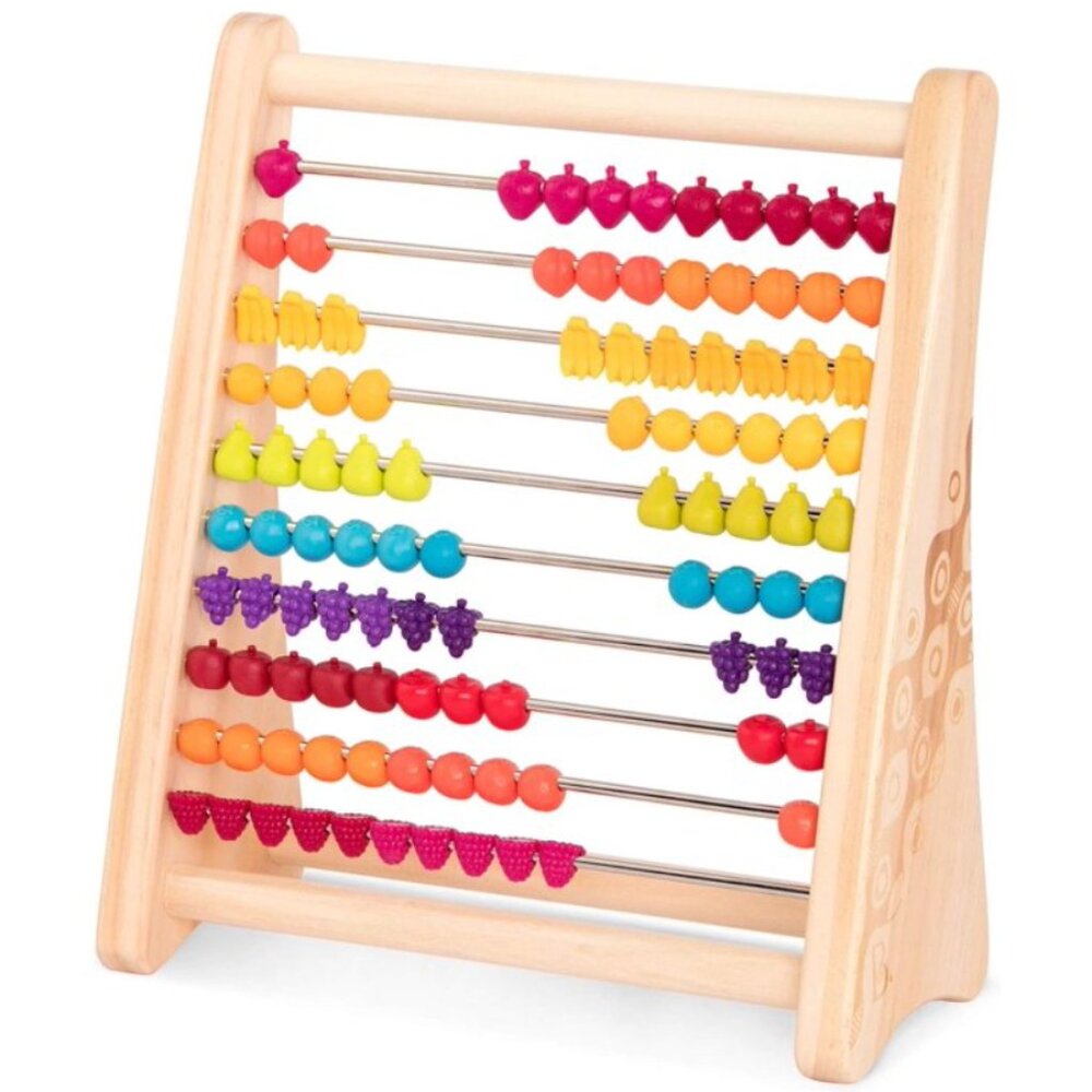 Colorful Wooden Abacus Classic Math Learning Toy for Kids